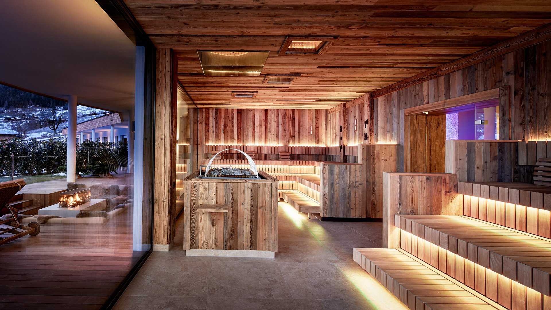 Wellness in Alpbachtal: our spa area